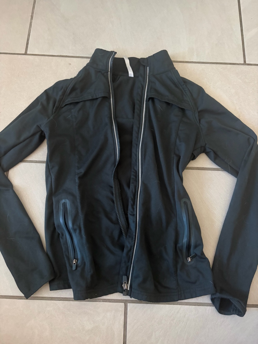 Fabletics Black Women's Performance Jacket with Full Zip